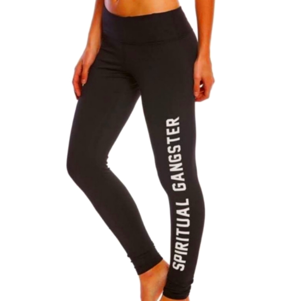 Spiritual Gangster Logo Leggings xs